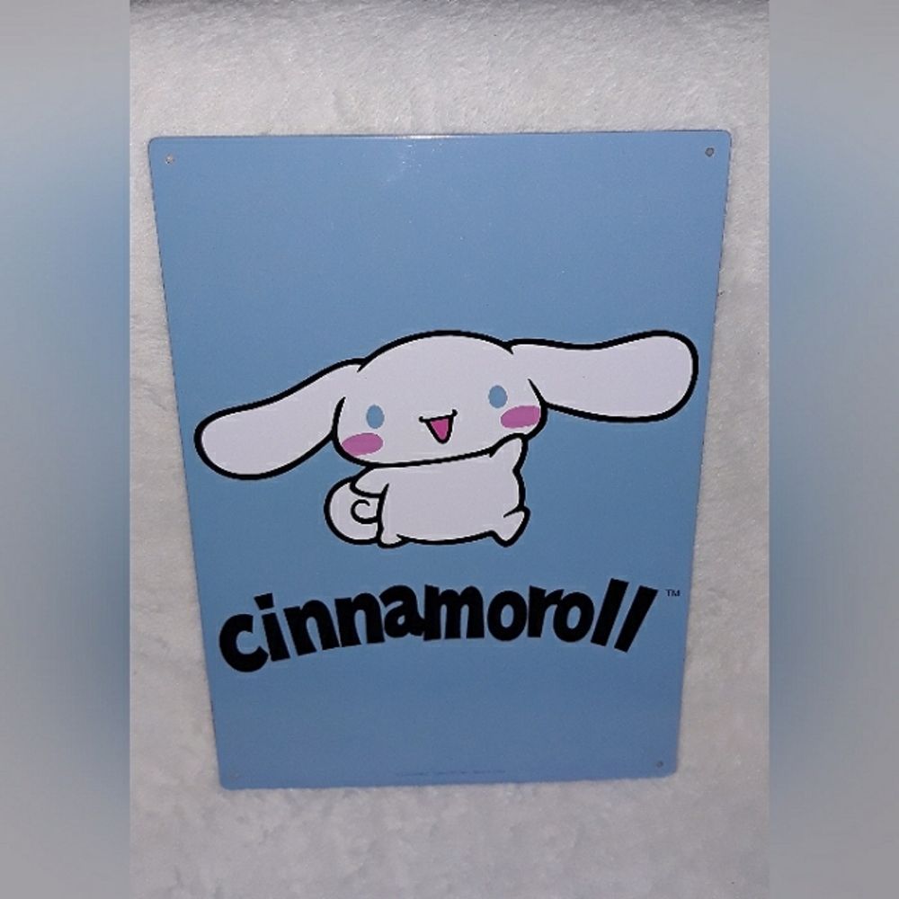 Cinnamoroll tin/metal door/wall hanger  RARE LIMITED EDITION